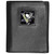 Pittsburgh Penguins NHL Deluxe Leather Tri-fold Wallet w/ Gift Box