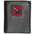 Washington Capitals Deluxe Leather Tri-fold Wallet Packaged in Gift Box