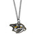 Nashville Predators Chain Necklace with Small Charm