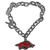 Arkansas Razorbacks Charm Chain Bracelet