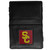 USC Trojans Leather Jacob's Ladder Wallet