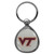 Virginia Tech Hokies Chrome Key Chain