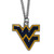 West Virginia Virginia Mountaineers Chain Necklace