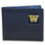 Washington Huskies Leather Bi-fold Wallet