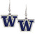 Washington Huskies Dangle Earrings