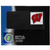 Wisconsin Badgers Leather Bi-fold Wallet w/ Gift Box