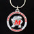 Maryland Terrapins Carved Metal Key Chain