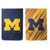 Michigan Wolverines 29 x 43 Double Sided Suede House Flag Michigan Wolverines 29 x 43 Double Sided Suede House Flag