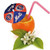 New York Mets MLB Party Drink Umbrellas Cake Toppers