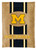 Michigan Wolverines 12.5 x 18 Burlap Flag