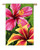 Satin Hibiscus Dreams Garden Flag