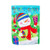 Snowman Seasons Greetings Suede Garden Flag