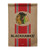 Chicago Blackhawks NHL 12.5" x 18" Burlap Garden Flag - Embroidered Black Hawks Wordmark