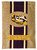 LSU Tigers 12.5" x 18" Burlap Flag