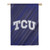 TCU Horned Frogs Purple Flag - TCU Logo
