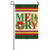 Merry Christmas Two Sided Suede Garden Flag