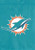Miami Dolphins NFL Logo Garden Window Flag