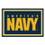 U.S. Navy 5' x 8' Ultra Plush Area Rug