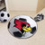 Illinois State University Soccer Ball Mat - Red Birds Logo