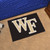 Wake Forest Demon Deacons NCAA Black Logo Mat