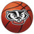 Wisconsin Badgers Basketball Mat - Badgers Logo