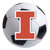 Illinois Fighting Illini Soccer Ball
