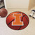 Illinois Fighting Illini Basketball Mat