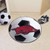Arkansas Razorbacks Soccer Ball Mat