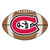 St. Cloud State Football Rug 20.5"x32.5"