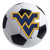 West Virginia Mountaineers Soccer Ball Mat