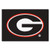 Georgia Bulldogs NCAA Logo Black Mat