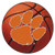 Clemson Tigers Basketball Mat
