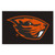 Oregon State Beavers NCAA Black Logo Mat