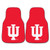 Indiana Hoosiers 2-pc Carpeted Car Mat Set