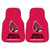 Ball State Cardinals 2-pc Carpeted Car Mat Set