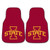 Iowa State Cyclones 2-pc Carpeted Car Mat Set