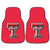 Texas Tech Red Raiders 2-pc Carpeted Car Mat Set