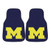 Michigan Wolverines 2-pc Carpeted Car Mat Set