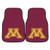 Minnesota Golden Gophers 2-pc Carpeted Car Mat Set