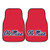 Ole Miss 2-pc Carpeted Car Mat Set