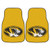 Missouri Tigers 2-pc Carpeted Car Mat Set