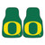 Oregon Ducks 2-pc Carpeted Car Mat Set