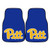 Pittsburgh 2-pc Carpeted Car Mat Set
