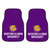 Western Illinois 2-pc Carpeted Car Mat Set