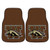 Western Michigan Broncos 2-pc Carpet Car Mat Set