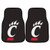 Cincinnati Bearcats 2-pc Carpeted Car Mat Set