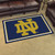 Notre Dame 4' x 6' Ultra Plush Area Rug - ND Logo