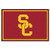 USC Trojans NCAA 5'x8' Ultra Plush Area Rug