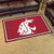 Washington State Cougars 4' x 6' Ultra Plush Rug