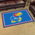 Kansas Jayhawks 4'x6' Ultra Plush Area Rug